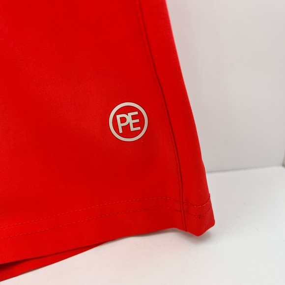 PERRY ELLIS SPORT SHORTS, RED, LARGE, WICKING STRECH FABRIC - Picture 8 of 16